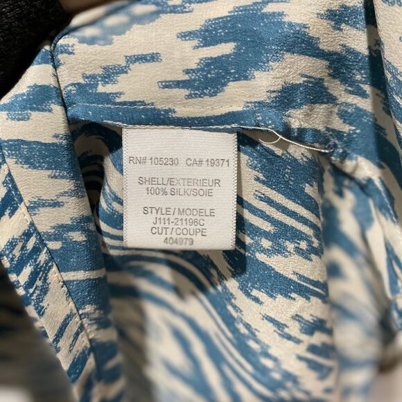 JOIE Drew C Racerback 100% Silk Tank - Picture 4 of 5